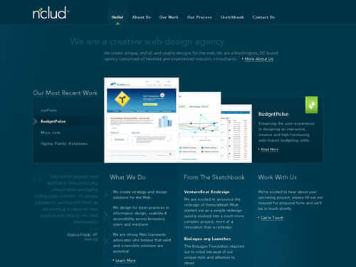 61個藍色主色調網站設計欣賞與網站建設推廣策略